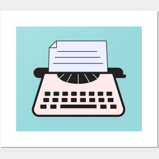 Cute and Adorable Old School Typewriter T-Shirt Posters and Art